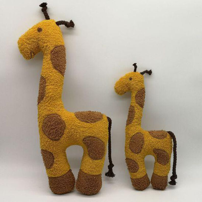 Kuschel-Giraffe,  Giraffe mit Kind aus Frottee image number 4