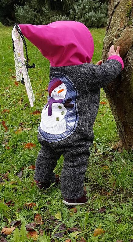 OUTDOOR-EINTEILER ONEPIECE ONESIE FÜR KINDER GR 56 - 98 image number 8