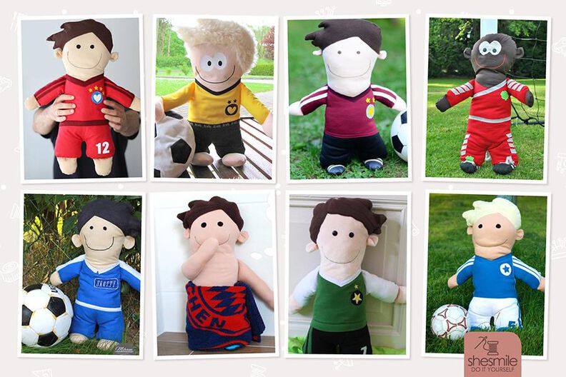 Fußballstar Kuschelfreund (Nähanleitung & Schnittmuster) image number 2