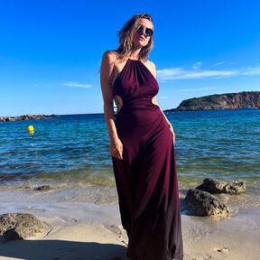 IBIZA DRESS Maxikleid rückenfrei Schnittmuster Gr. 30-62