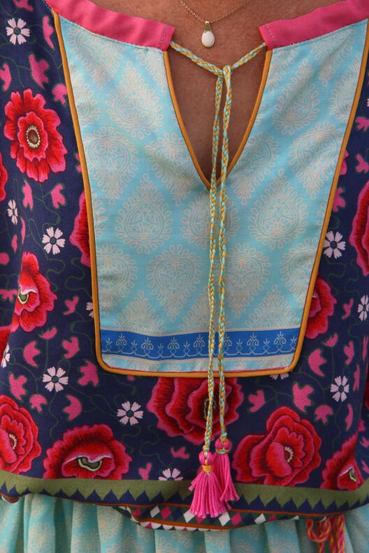 Raglan-Bluse/Kleid "Boholicious" Gr.32-46 SM&Nähanleitung image number 8