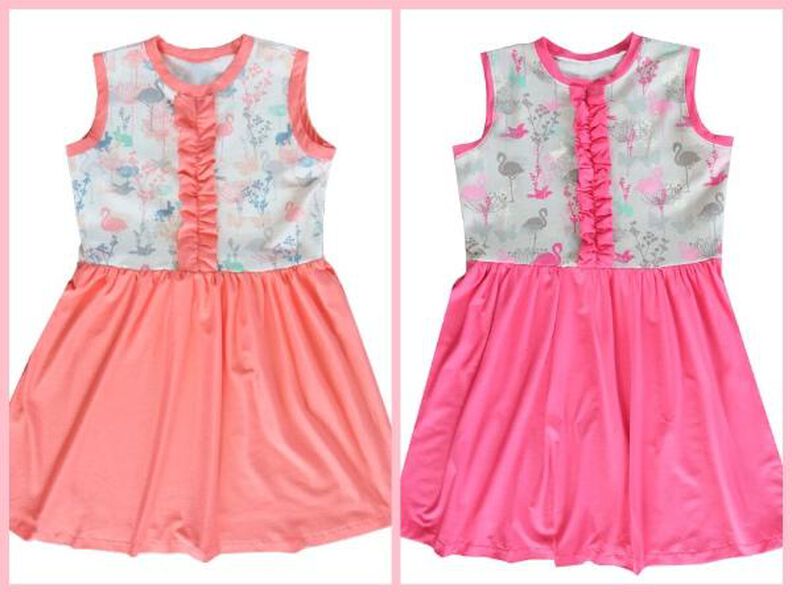 Jerseykleid "Paulina", Schnittmuster Gr. 110-152 image number 1