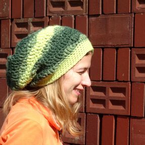 Beanie "Waldrauschen" Mütze häkeln alle Größen