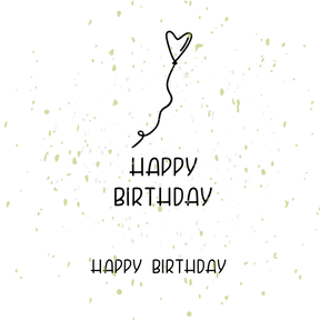 Happy Birthday Herzluftballon Plotterdatei | DIY Hunger