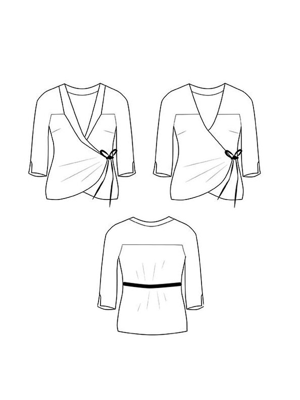 Bluse OCEANNE Gr. 34-52 PDF-A4, A0 beamergeeignet image number 10