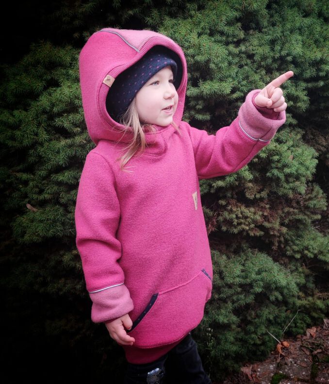 Winter-Hoodie/Winter-Kleid 80-170 für Fleece, Walk u.ä. image number 10
