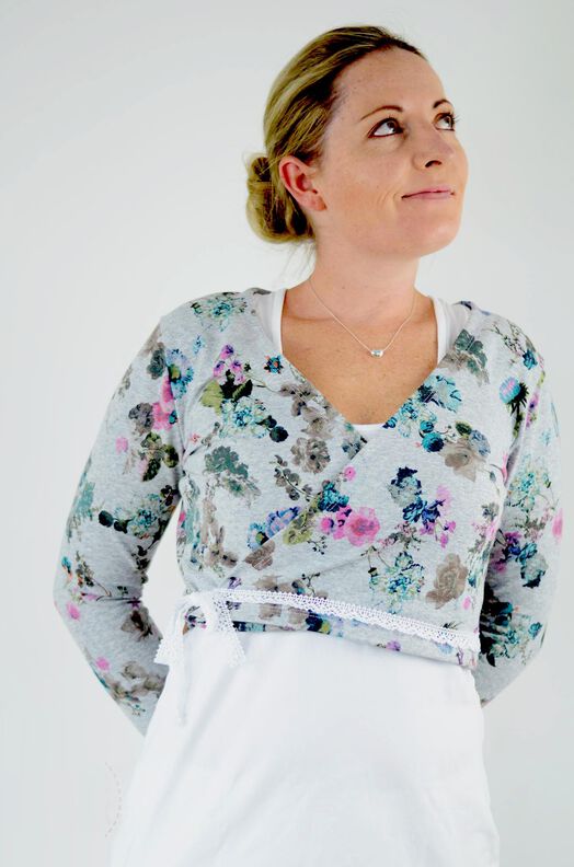 Wickelbolero (34-58) Weste DONA MARIPOSA Damen Schnittmuster image number 6