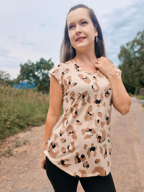 BEAMER/A0/A4 lovely lady top 34-58 Top Shirt Damenshirt image number 6