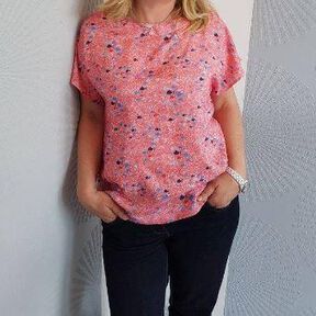 Ebook/Nähanleitung Basic Blusen-Shirt Damen Gr. 32-50