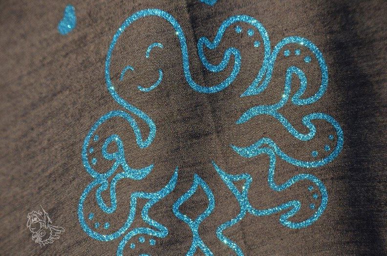 Plotterdatei »Meeresliebelei« – Octopus image number 3