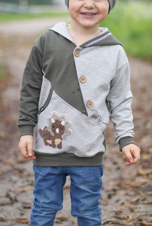 KOMBI E-Book Hoodie Windschief Gr. 68 - 140 image number 3