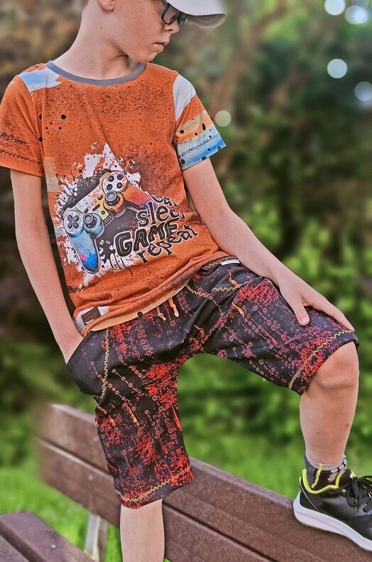 El Pantalón Corto kurze Kinderhose  unisex Gr. 74 - 158  image number 3