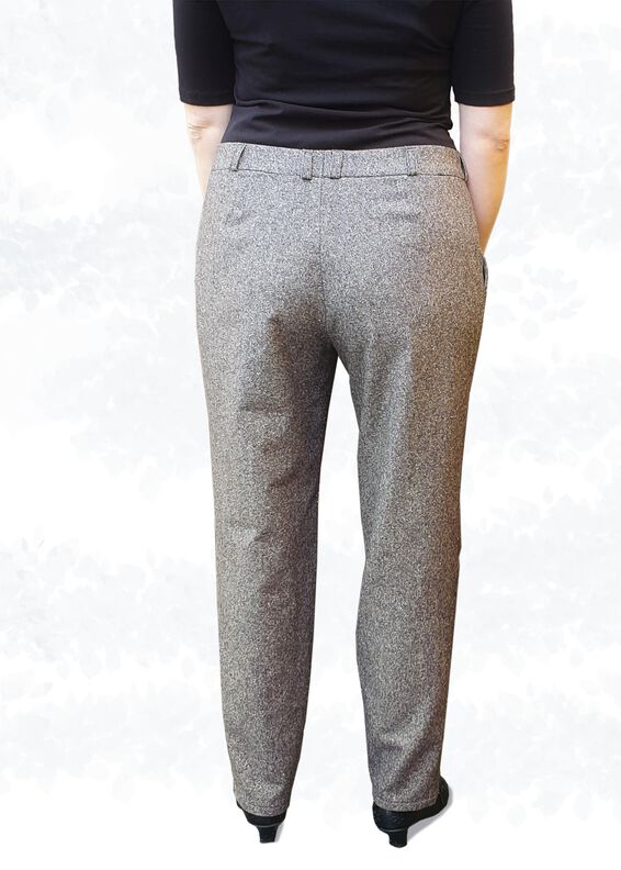 Ella – Lange oder kurze Bundfaltenhose, Gr. 34-50, A4+A0 image number 4