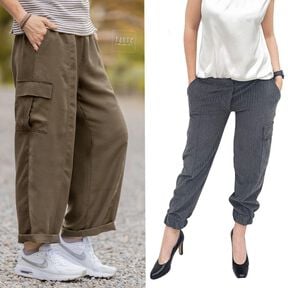 Cargohose  "RODJA", Nähanleitung & Schnitt Gr. 158-46