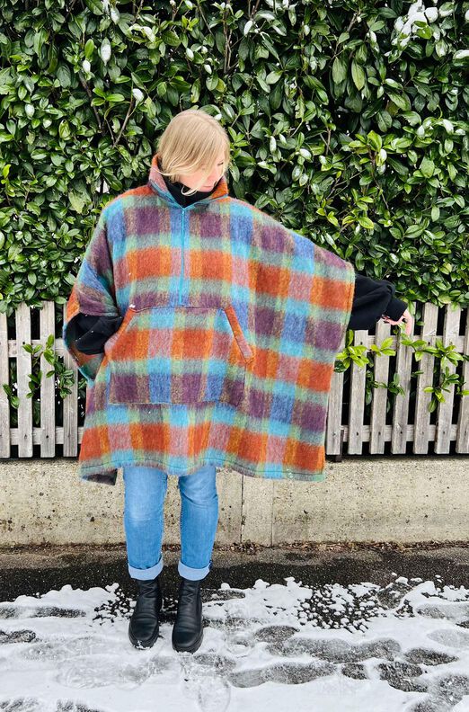Oversize Poncho Cape HERA (S-M-L / 34-60)  image number 10