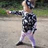 BEAMER + A0 lovely legs Hose Leggings Biesen Rüschen 50-140 thumbnail number 2
