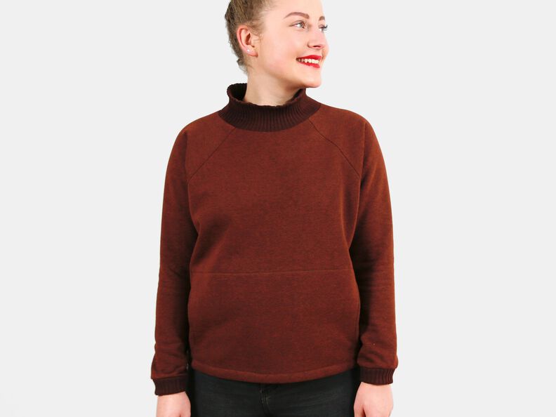 FRAU BETTI - Fledermaussweater mit Bauchtasche XS-XXL image number 2