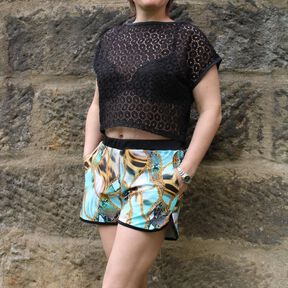 Damenbadeshorts, #SportyShortstar, Gr. 32-58