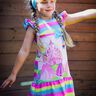 Sommerkleid RAINBOW DRESS Gr. 86-140 thumbnail number 2