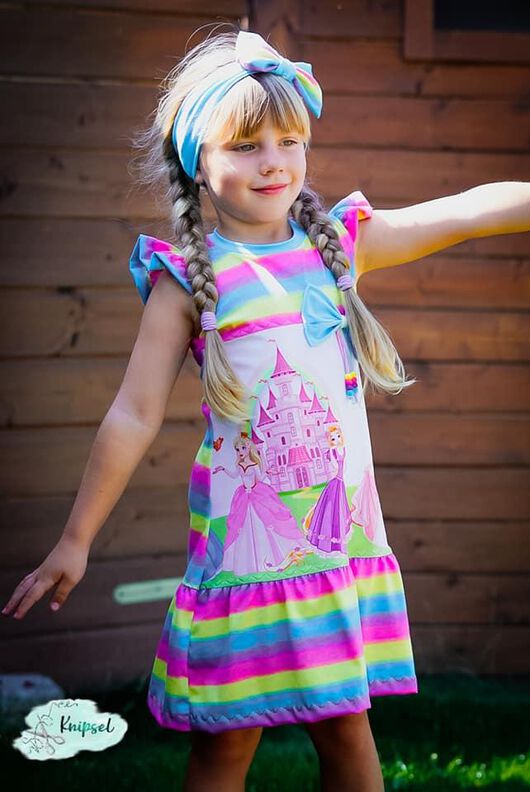 Sommerkleid RAINBOW DRESS Gr. 86-140 image number 2