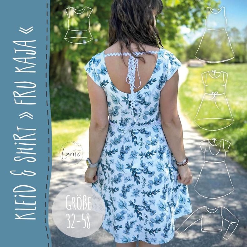 KLEID & SHIRT "FRU KAJA" - Schnittmuster und Anleitung image number 1
