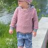 Musselin Hoodie Sweater Musling Gr. 86-170, Leinen, A4 + A0 thumbnail number 6