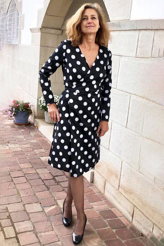 Wickelkleid (34-54) ELEGANZA Damen Kleid Schnittmuster image number 10