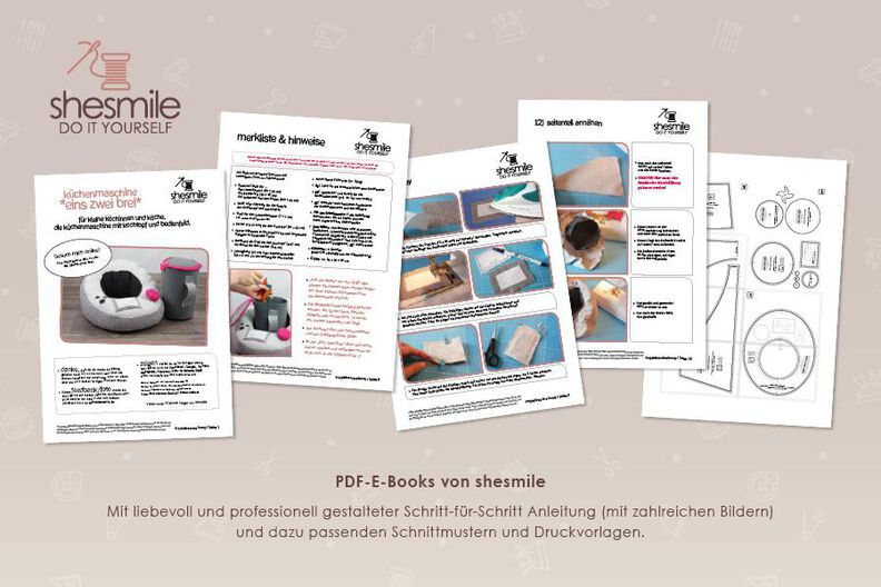 Küchenmaschine EinsZweiBrei (Nähanleitung und Schnittmuster) image number 3