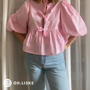 Oberteil / Bluse mit Schleifen