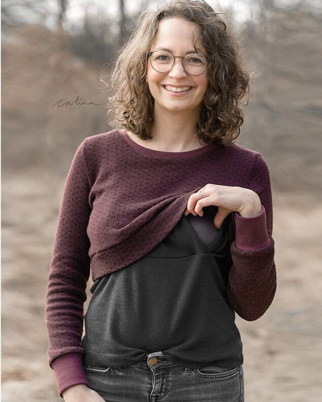 Girly Sweater Umstands- und Stillversion | eBook | 34-50 image number 3