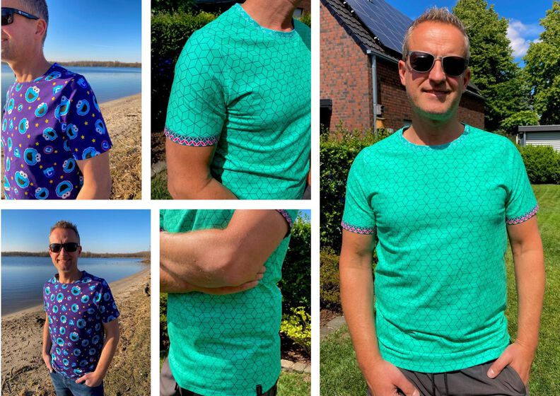 Basic Shirt Männer | T-Shirt & Langarm | A4, A0, Beamer image number 10