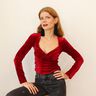 Elegantes T Shirt "Mila" mit 2 Ausschnittvarianten Gr. 34-54 thumbnail number 11