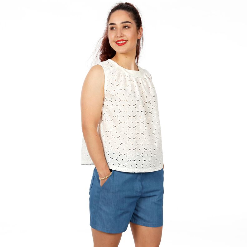FRAU ENYA - Top mit Bündcheneinsatz - XS-XXL image number 7