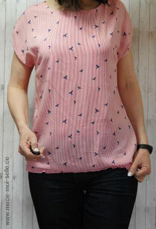 Ebook/Nähanleitung Basic Blusen-Shirt Damen Gr. 32-50 image number 3