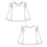 Schnittmuster Kleid und Sweatshirt mit Rüschen Sophie thumbnail number 11