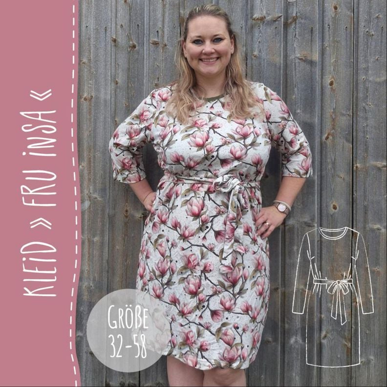 KLEID "FRU INSA" - N&auml;hanleitung und Schnittmuster image number 1