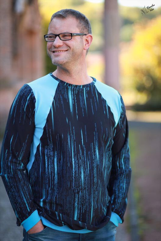 Shirt College Man Gr. XS - XXXL inkl. A0 Dateien image number 4