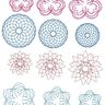 Stickdatei 49 Zirkel Mandala Blumen 5 - 7cm Teil 1 thumbnail number 7