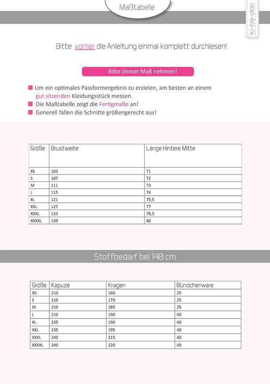 Ebook Sweater/Troyer PAdina Gr. XS-XXXXL - PDF Datei in A4 image number 3