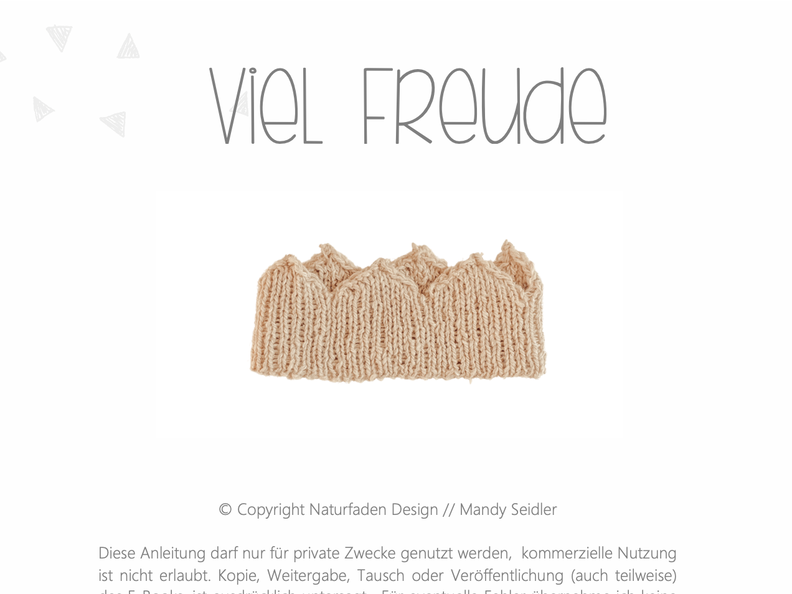 E-Book Nr. 4006 - KNITCROWN  image number 4