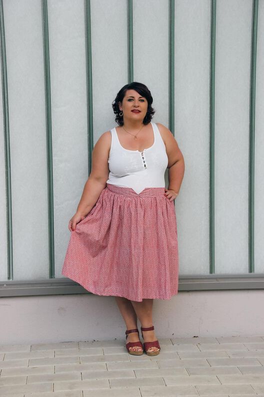 Vintage Skirt Damen - Gr. 32 - 54 image number 7