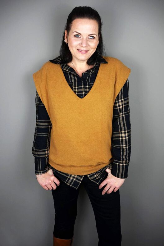 Oversize Pullunder (34-60) BRUNA Damen Schnittmuster image number 2