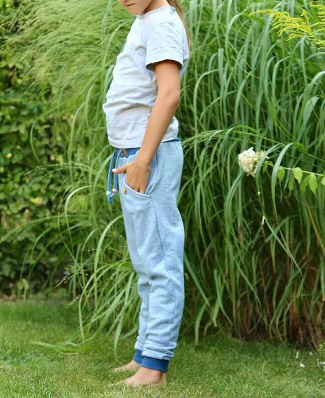 KINDER JOGGINGHOSE MIT TASCHEN GR. 74-146 image number 5