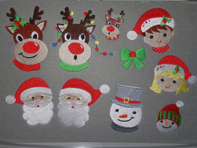 Weihnachten Stickdatei image number 4