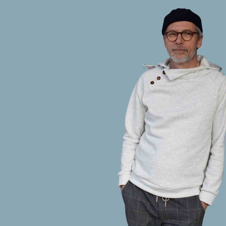 Knopfleisten Pullover BUTTON RAGLAN XS-4XL image number 1