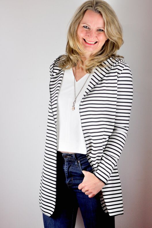 Cardigan Strikkekram Strickjacke Damen Gr. 32-50 image number 4