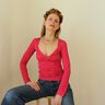 Elegantes T Shirt "Mila" mit 2 Ausschnittvarianten Gr. 34-54 thumbnail number 11