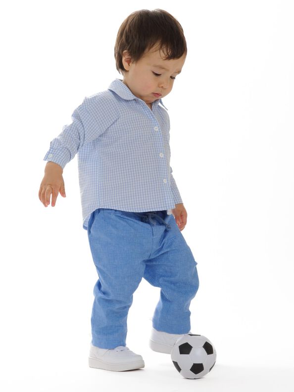 TOM Hemd und NOAH Hose Schnittmuster Baby-Kinder Set image number 7