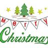 Stickdatei Merry Christmas 13x18cm thumbnail number 3
