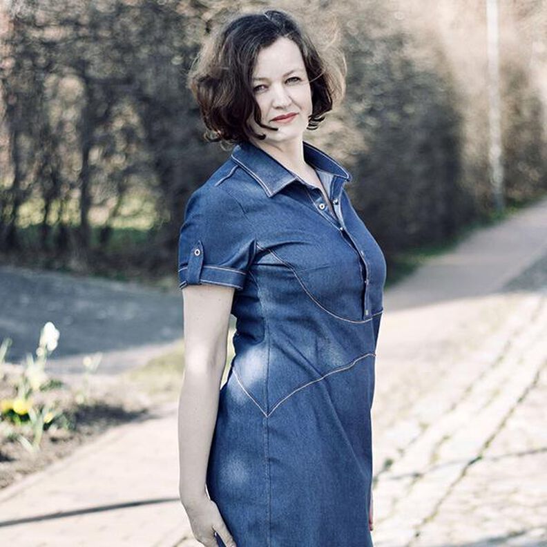 Kleid JANET Gr. 34-54 PDF-A4, A0 image number 1